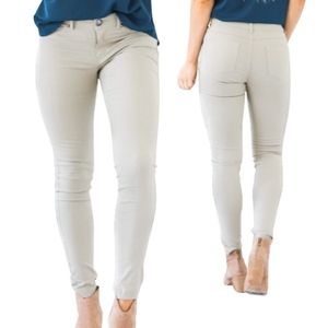 Blue Spice Cream High Waist Skinny Jeggings Size 1